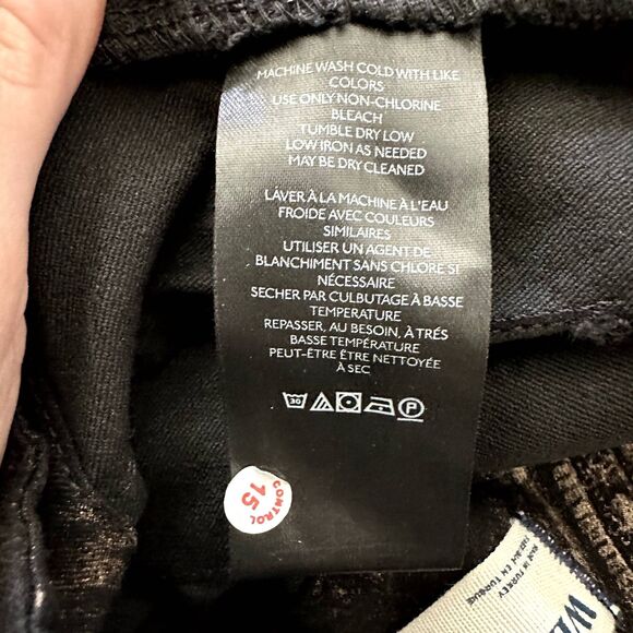 Free People We The Free Jayde Metallic Flare Jeans Size 27 High Rise Gold Foil - Picture 10 of 10